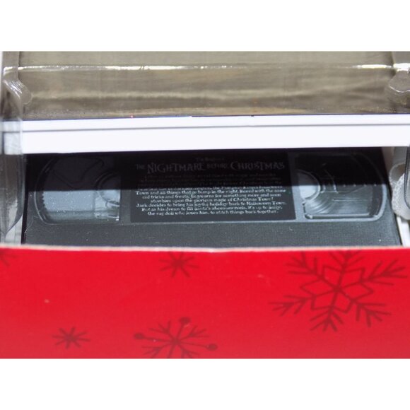 Hallmark Ornament (Disney Nightmare Before Christmas Retro Video Cassette Case) - Picture 2 of 6